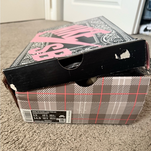 Size 13 - Nike Dunk Low Premium QS SB x Travis Scott Cactus Jack - Picture 5 of 5